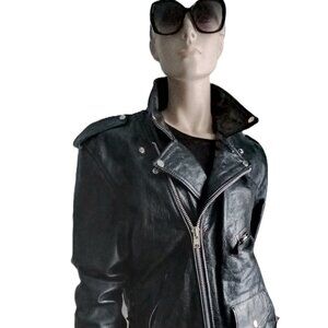 BIKER LEATHER JACKET
